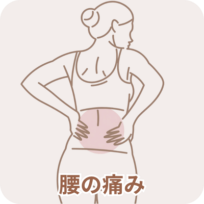 腰の痛みのイメージ画像