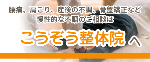 こうぞう整体院ホームページリンク